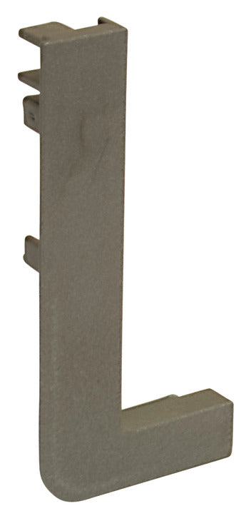 Häfele 126.63.022 L-Cap, Venice, Vertical, Plastic, Right, dark bronze