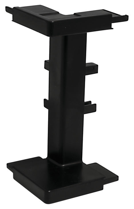 Häfele 126.63.043 C-Inner Corner, Venice, Plastic, Black