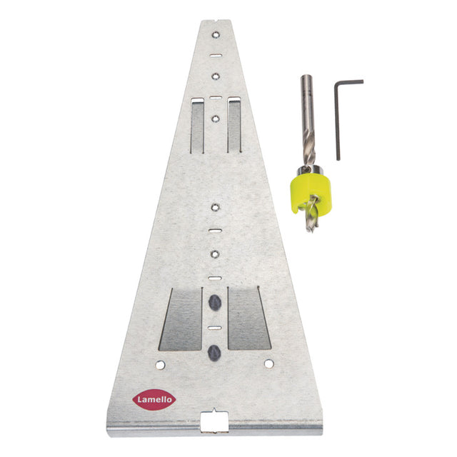 Häfele 001.26.710 Lamello - Marking Jig, Divario P-18, with drill bit, With drill bit