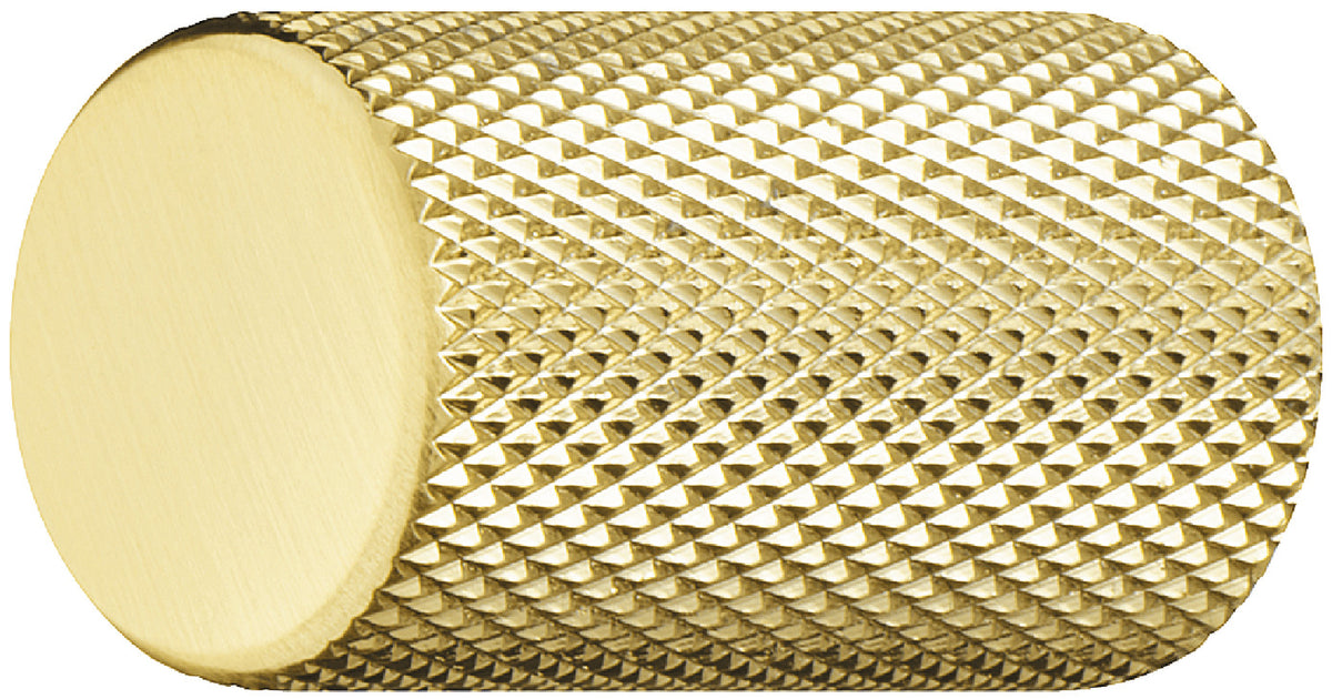 Häfele 132.15.002 Knob, Urban, Aluminum, Ø 17 mm, Brushed brass plated