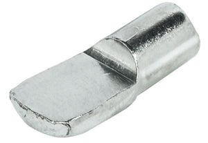 Häfele 282.01.505 Shelf Support, Ø7 mm, Steel, load-bearing capacity 100 kg (in compliance with DIN EN 1727:1998-06), Brass-plated
