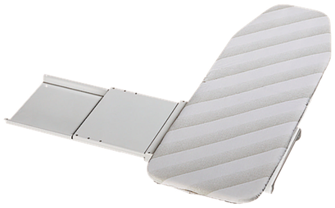 Häfele 568.60.581 Shelf-Mounted Ironing Board, Ironfix®, Rotates 180°, slate RAL 7022