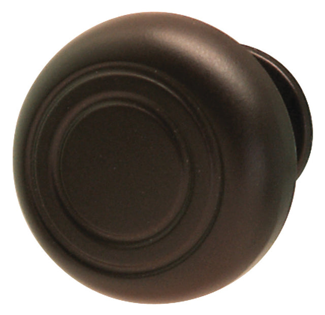 Häfele 134.35.320 Knob, Ø (1 7/16") 36 mm, Zinc, Dark oil-rubbed bronze