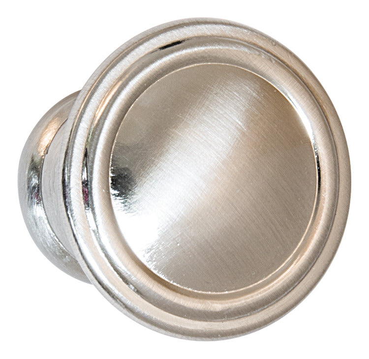 Häfele 110.93.472 Knob, Keystone, Zinc, antique satin brass