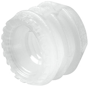 Häfele 039.33.042 Glue-in sleeve, Plastic (polyamide), For drill hole Ø: 8 mm, Length: 10 mm