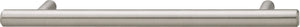 Häfele 155.99.001 Bar Pull, Cosmopolitan, Steel, Matte chrome, 96 mm (3 3/4") CTC, M4 thread
