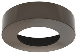 Häfele 833.72.164 Surface Mount Trim Ring, for Surface Mounted Modular Pucks for Häfele Lighting, Round, Black