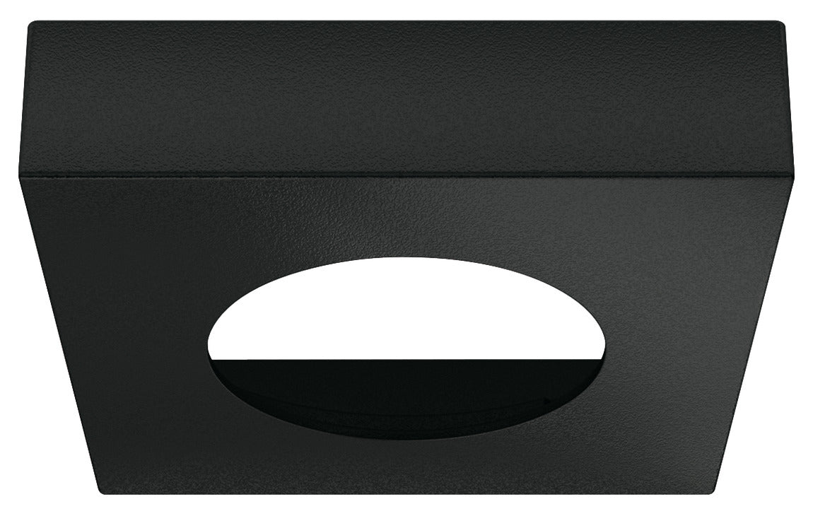 Häfele 833.72.193 Surface Mount Trim Ring, for Surface Mounted Modular Pucks for Häfele Lighting, Round, Anthracite