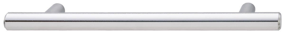 Häfele 155.02.421 Bar Pull, Cosmopolitan, Steel, Polished chrome, 101 mm (4") CTC, M4 thread