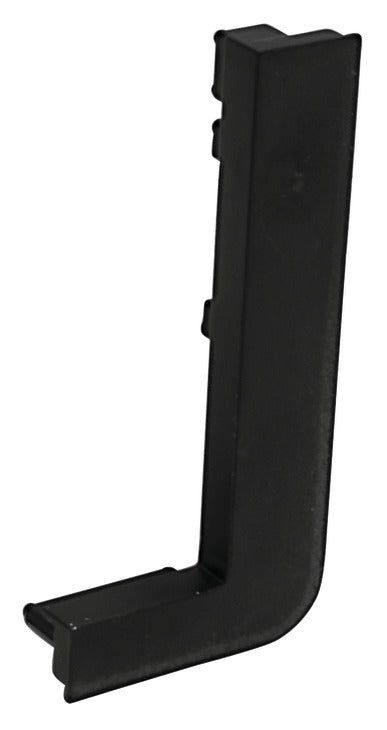 Häfele 126.63.020 L-Cap, Venice, Vertical, Plastic, Right, matte aluminum