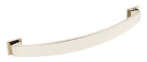 Häfele 103.30.105 Bow Pull, Arco, Zinc alloy, Stainless steel colored, hole spacing: 128 mm (5 1/16")