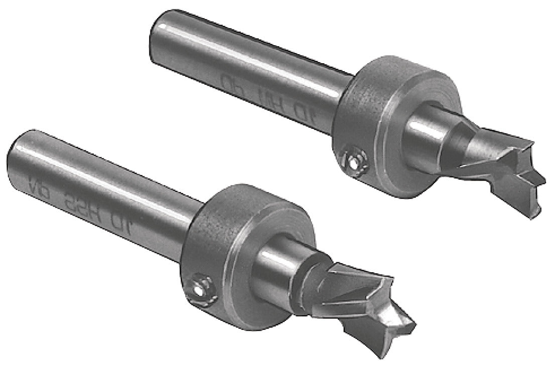 Häfele 001.20.098 Brad Point Twist Drill Bit, for Two-Piece Connector, Carbide Ø5 mm (13/64"); length 85 mm (3 3/8")