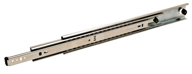 Häfele 422.05.009 Accuride - Heavy Duty Side/Bottom Mounted Slide, C3634, 1"Overtravel, 200 lbs Weight Capacity, D Pack; 28", Model C3634 - 28D