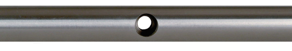 Häfele 940.64.721 Upper Track, Hollow Tube, For Barndoor Hardware, Length: 2.1 m (6' 10 11/16"), Matte
