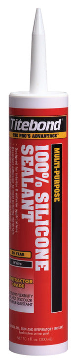 Häfele 003.51.002 Titebond®, 100% Silicone Sealant, 10.1 oz, Clear