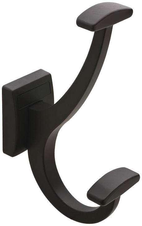 Häfele 807.69.231 TAG - Wall Mounted Hook, Synergy Elite, Double Prong, (1 1/16 x 2 3/4") Polished chrome