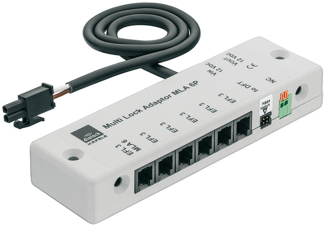 Häfele 237.59.032 Multi-Lock Adapter, MLA 6, for EFL 3/3C, EFL 80, Dialock®, Gray
