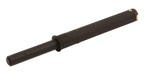 Häfele 356.12.718 Latch, K Push Tech Concealed, Long, Strong catch with buffer, white