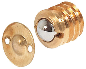 Häfele 241.86.114 Ball Catch, with Strike, Screw-Mounted, External Ø: 12 mm, internal Ø: 10.8 mm