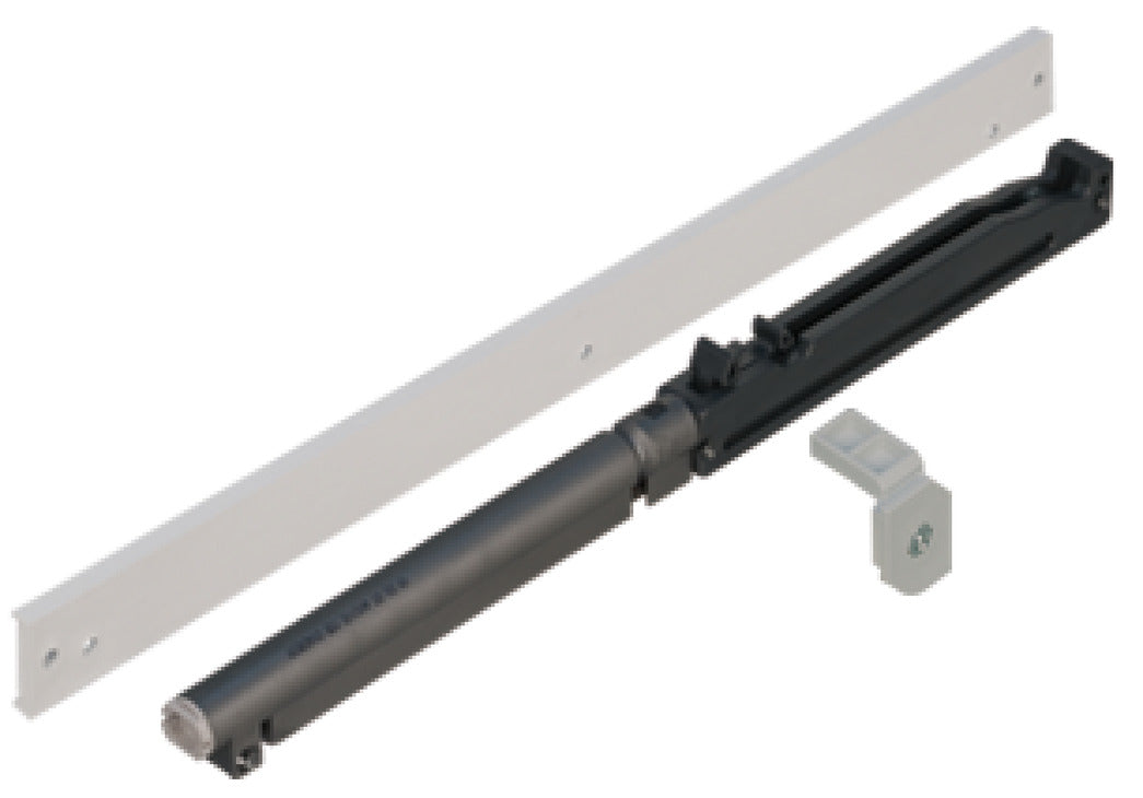 Häfele 403.50.988 Soft and Self Closing Mechanism, Slido R-Aluflex 40A/R-Aluflex 80A/R-Aluflex 80W, Plastic, for Door Weights up to 15 kg (33 lbs.)