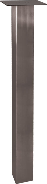 Häfele 635.70.010 Table Leg, Square, 28 3/16" (716 mm)