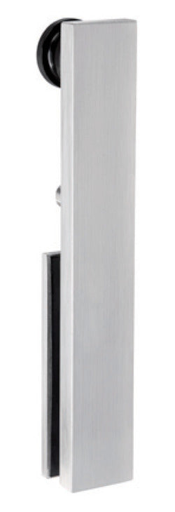 Häfele 940.64.600 Running Gear, Runway, For 1 and 2 Sliding Glass Doors, Stainless steel, matte