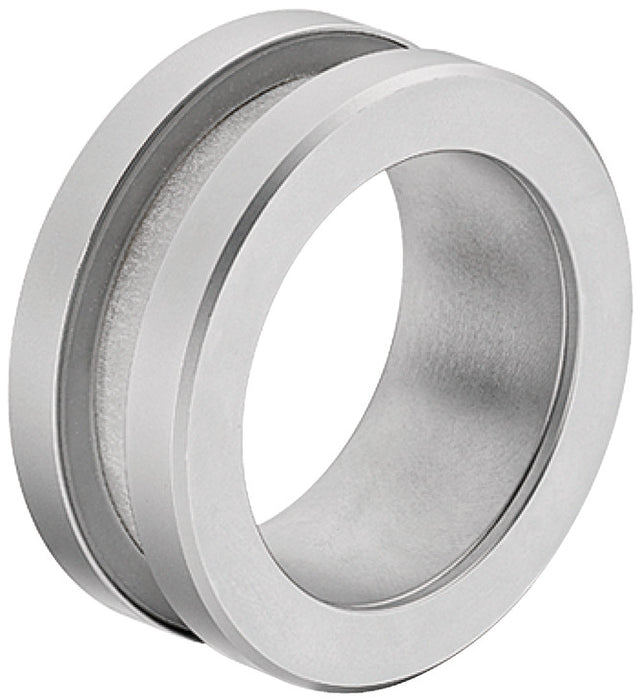 Häfele 981.10.051 Profile Handle, Open Type, Stainless steel matte, glass thickness 10 mm (3/8")