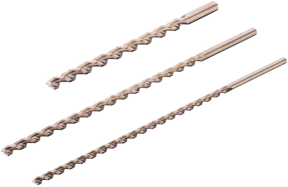 Häfele 001.20.354 HSS Twist Drill Bit Set, With Centering Tip, 3 piece