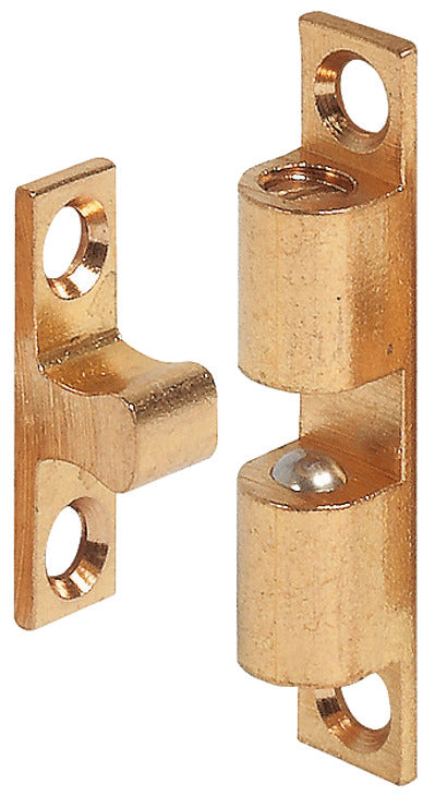 Häfele 244.20.014 Twin Ball Catch, Brass, Length: 43 mm