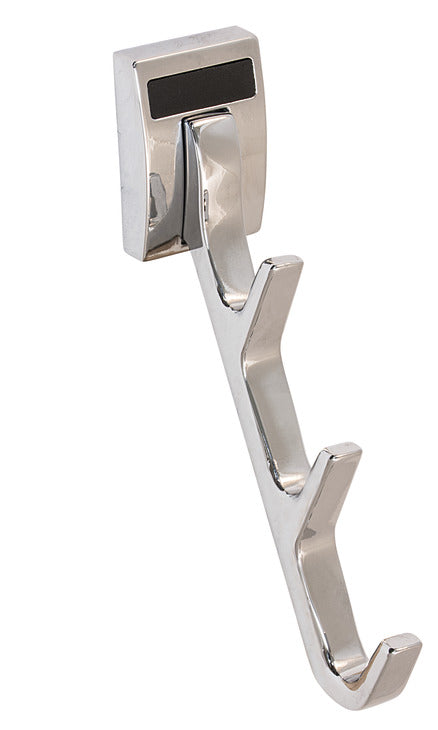 Häfele 807.69.060 TAG - Wall Mounted Hook, Synergy Elite, Triple Prong, Matte aluminum