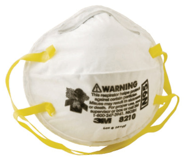 Häfele 007.48.730 Respirator Mask, Disposable, 42 CFR approved, N95 class, 3M-8210, 20 pcs.