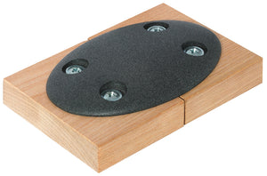 Häfele 642.43.300 Table Top Connector, Linkit, For Idea desking systems, Dark gray