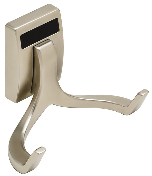 Häfele 807.69.040 TAG - Wall Mounted Hook, Synergy Elite, Double Prong, Matte aluminum