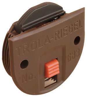 Häfele 404.06.102 Upper Guide, with spring loaded pin, Bottom rolling system, Brown