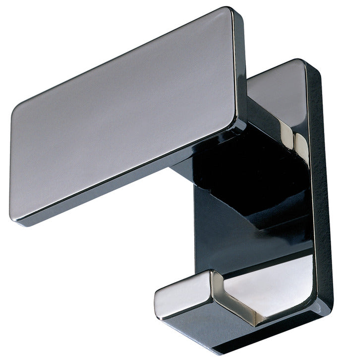 Häfele 843.77.200 Wall Mounted Hook, Lago di Como, 90 x 46 x 90 mm (W x D x H), Double Prong, Polished chrome
