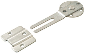 Häfele 642.42.900 Table Top Connector, "Click Catch", For connecting tables, table tops, chairs, beds, etc., steel galvanized, installation height: 9 mm
