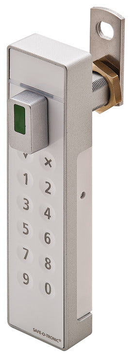 Häfele 231.98.090 Keypad Lock, Safe-O-Tronic® LS 150, Vertical with knob at top, black