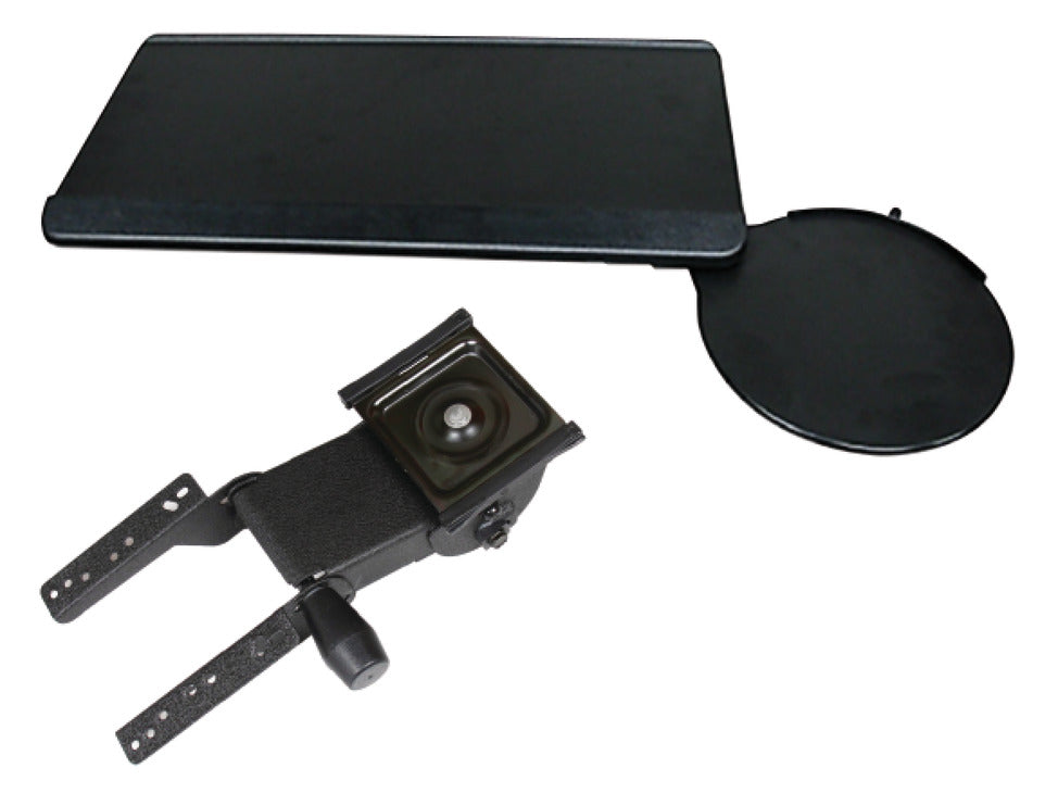 Häfele 632.68.317 Keyboard Arm and Tray Combo Pack, with Lift-N-Lock™ Adjustment, 360º swivel