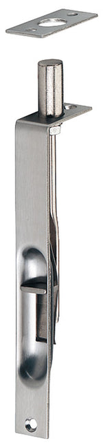 Häfele 911.62.335 Flush Bolt, Slide Action, With bolts on one side, Matte Finish