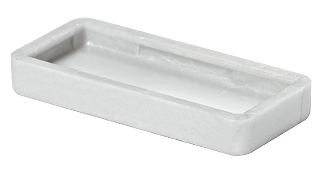 Häfele 650.24.372 QuickClick Glide, rectangular, for press fitting, For soft floors, dimensions (L x W): 32 x 15 mm