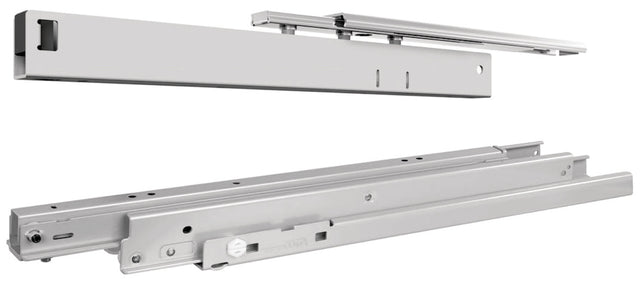 Häfele 421.46.958 Top/Bottom Mounted Cabinet Slide, Full Extension, 275 lbs Weight Capacity