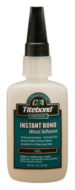 Häfele 003.50.296 Titebond®, Instant Bond, 2 oz., Wood adhesive thin