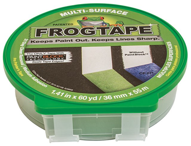 Häfele 007.81.240 FrogTape®, Multi-Surface Painter's Tape, 25 mm (1") x 60 yds.