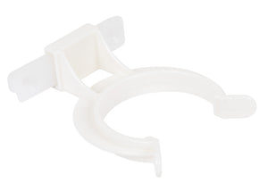 Häfele 637.38.054 Toe Kick Panel Clip, for AXILO® Cabinet Leveling System, with panel holder, material: plastic, Screw mount