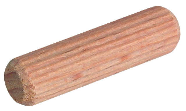 Häfele 267.83.238 Wood Dowel, Fluted, Kiln-dried hardwood, 8 x 35 mm