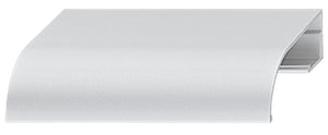 Häfele 563.25.095 Pull, Aluminum, for Aluminum Glass Frame Profile, Stainless steel look
