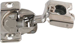Häfele 348.90.020 Grass - Concealed Face Frame Hinge, TEC Wrap Around, 108° Opening Angle, Soft-Close, 1/4" Overlay, Press-fit; Model 02791A-15