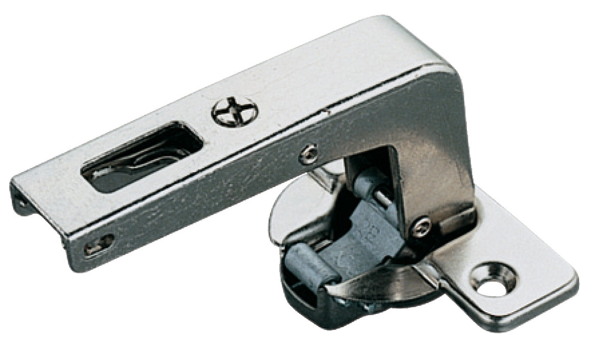 Häfele 329.35.510 Salice - Blind Corner Concealed Hinge, 110° Opening Angle, Nickel-Plated, cup fixing: For screw fixing, Self-close, press fitting, model C2R6N99AM