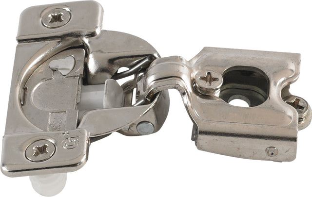 Häfele 348.90.020 Grass - Concealed Face Frame Hinge, TEC Wrap Around, 108° Opening Angle, Soft-Close, 1/4" Overlay, Press-fit; Model 02791A-15