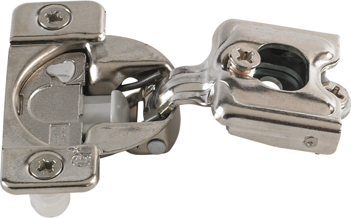 Häfele 348.90.028 Grass - Concealed Face Frame Hinge, TEC Wrap Around, 108° Opening Angle, Soft-Close, 1-1/2" Overlay, Press-fit; Model 02805A-15